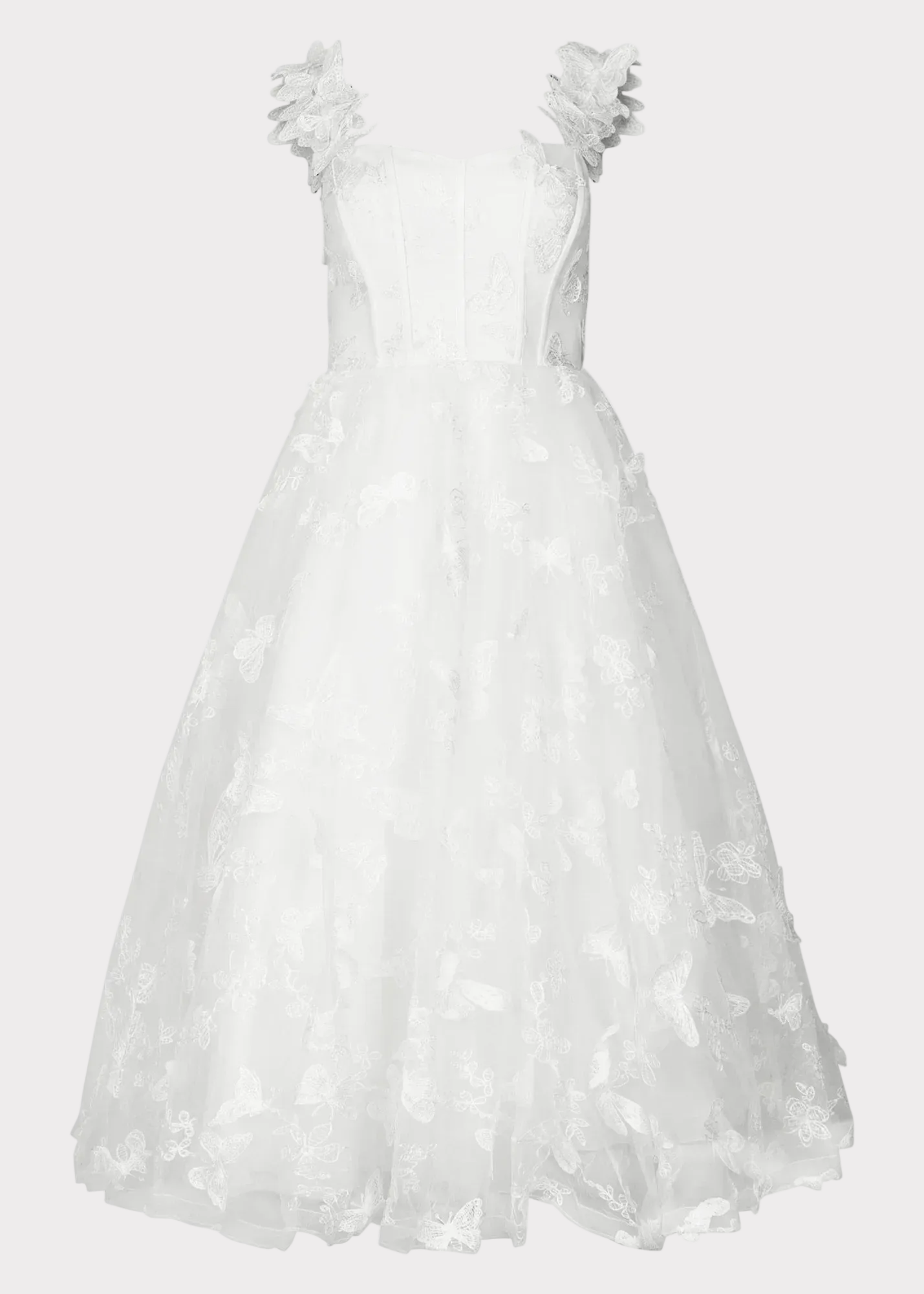 Mariposa Dress Dresses - JessaKae - Mariposa Dress - Flutter White / 00