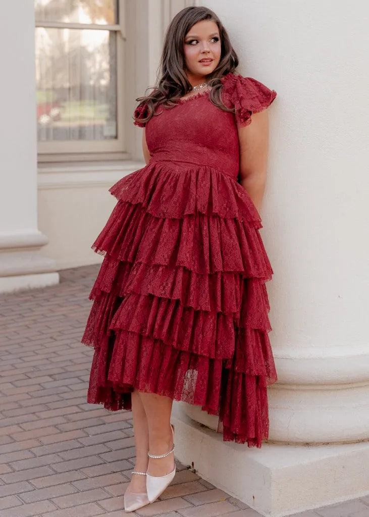 Mia Dress Burgundy | Occasion Dress in Sizes XXS6X | JessaKae Mia Dress Burgundy | Occasion Dress in Sizes XXS6X | JessaKae