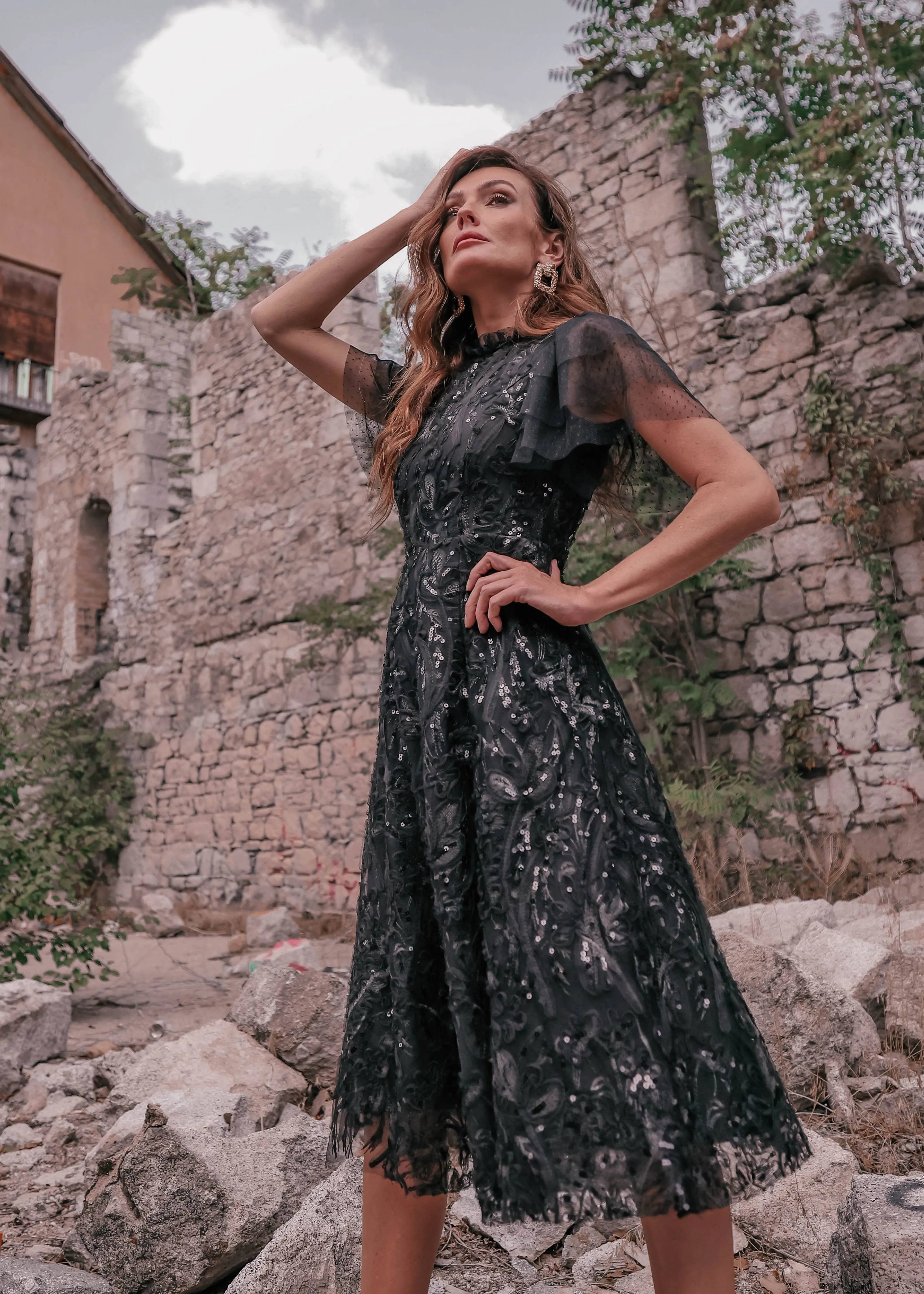 Midnight Dress Dresses - JessaKae - Midnight Dress - Dusk Prairie / XXS