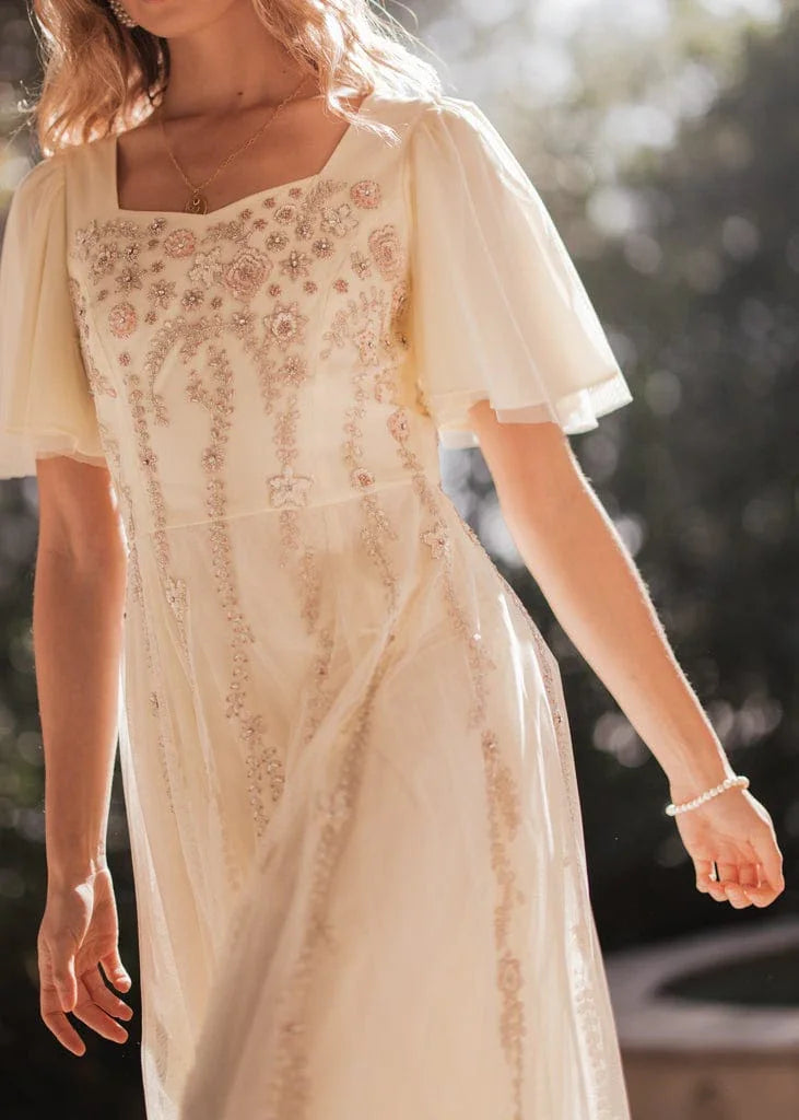 Neva Dress Dresses - JessaKae - Neva Dress - Enchanted Spring / XXS