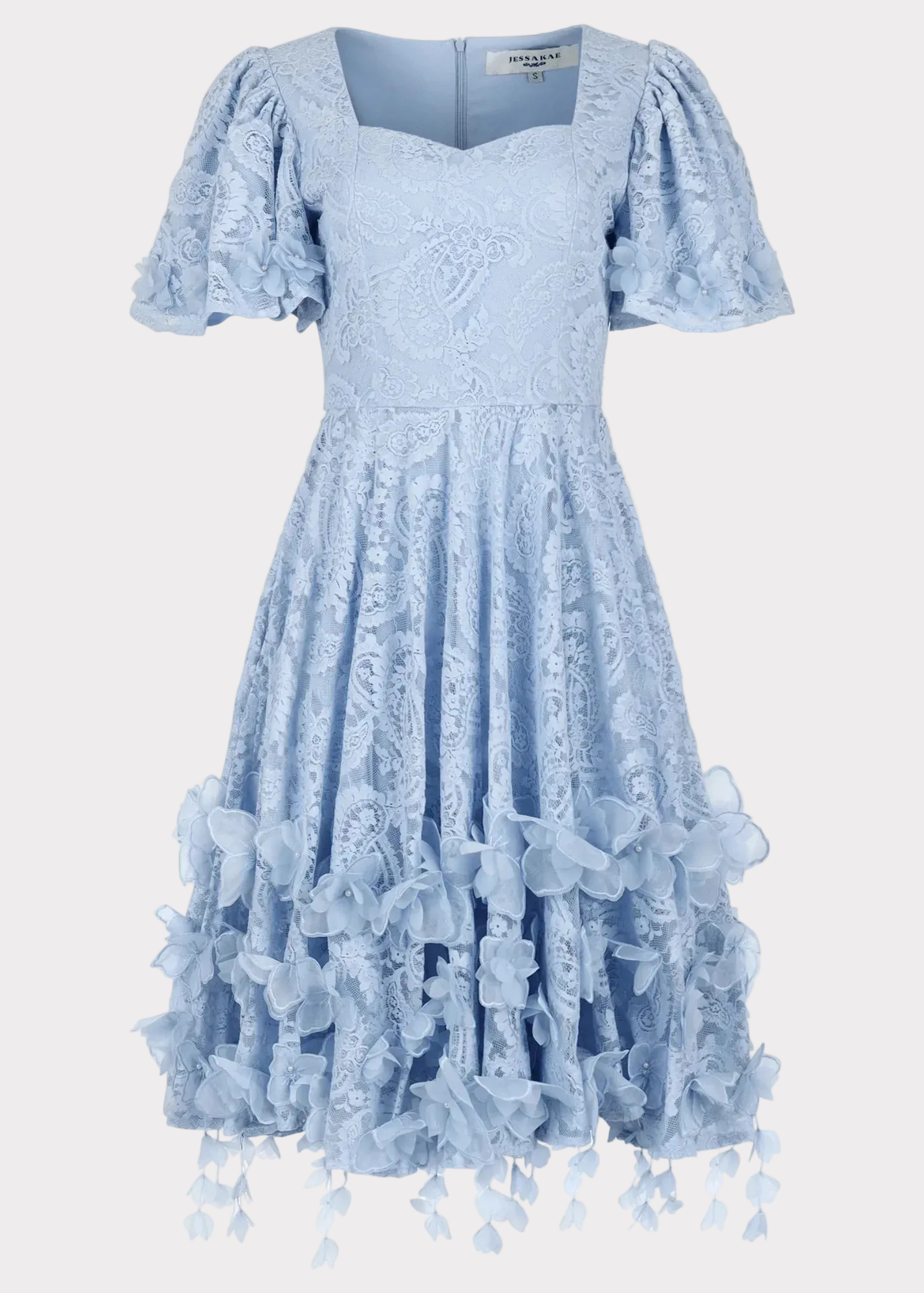 Paisley Dress Dresses - JessaKae - Paisley Dress - Paisley Blue / XXS