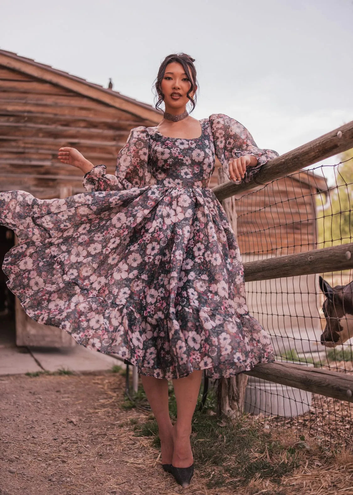 Persephone Dress Dresses - JessaKae - Persephone Dress - Black / XXS