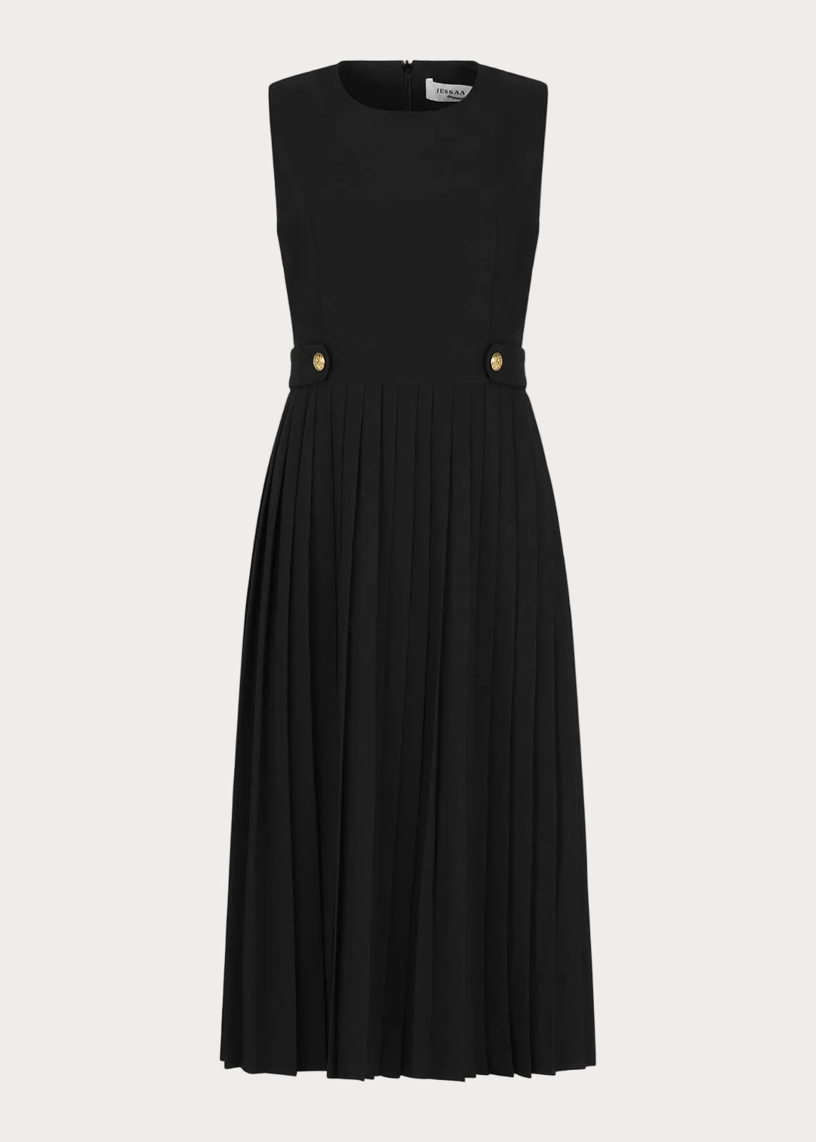 chic size inclusive model wearing JessaKae Presley Dress