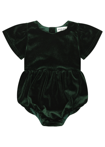 Riverwood Baby Romper Baby Romper - JessaKae - Riverwood Baby Romper_Black / 0-3M