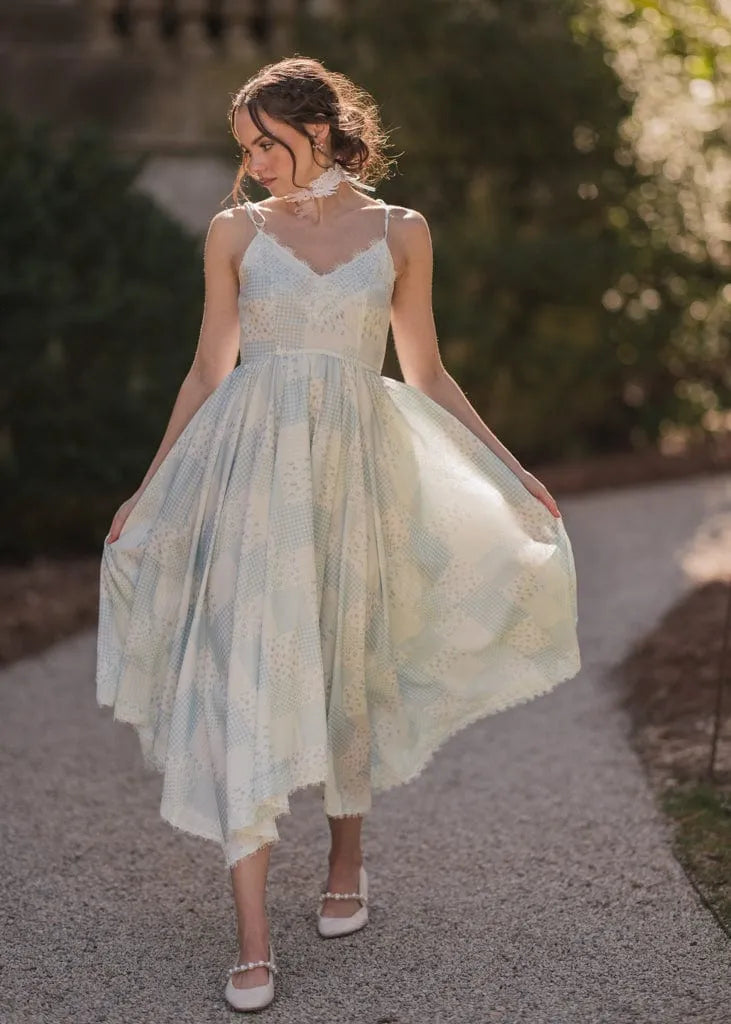 Robyn Dress - JessaKae - Robyn Dress - Eggshell Blue / XXS