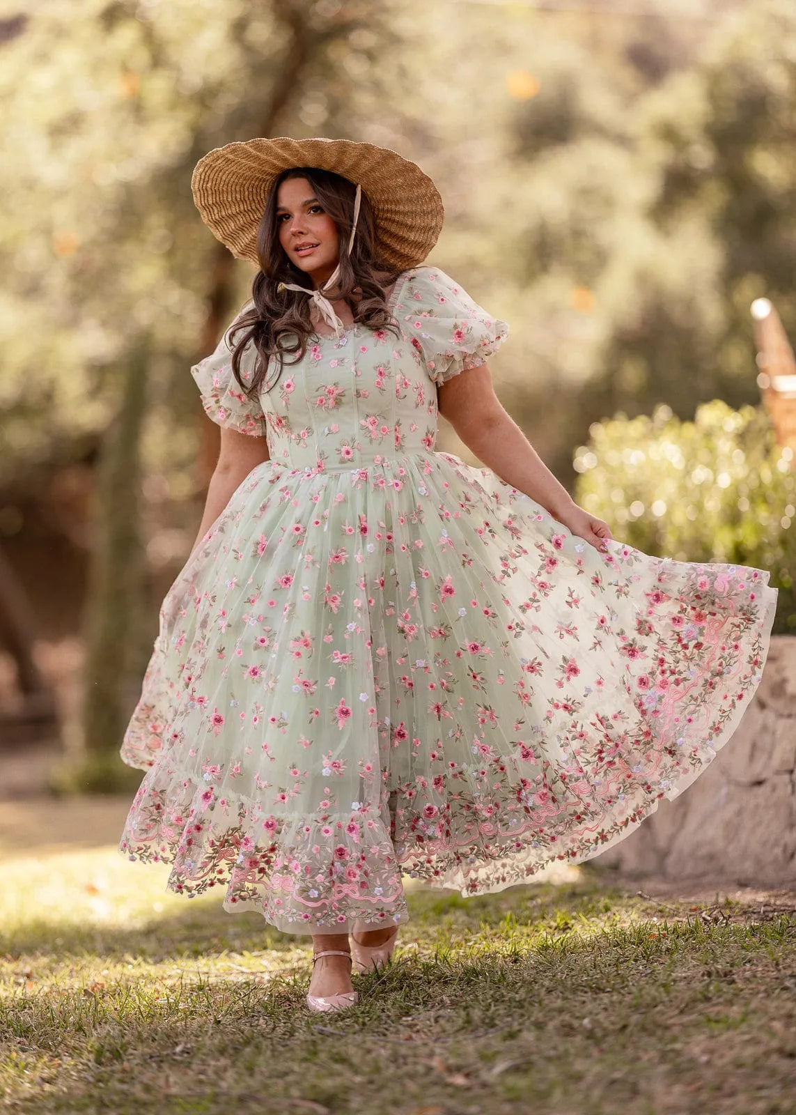 Rosalie Dress - JessaKae - Rosalie Dress - Mint Blush / XXS