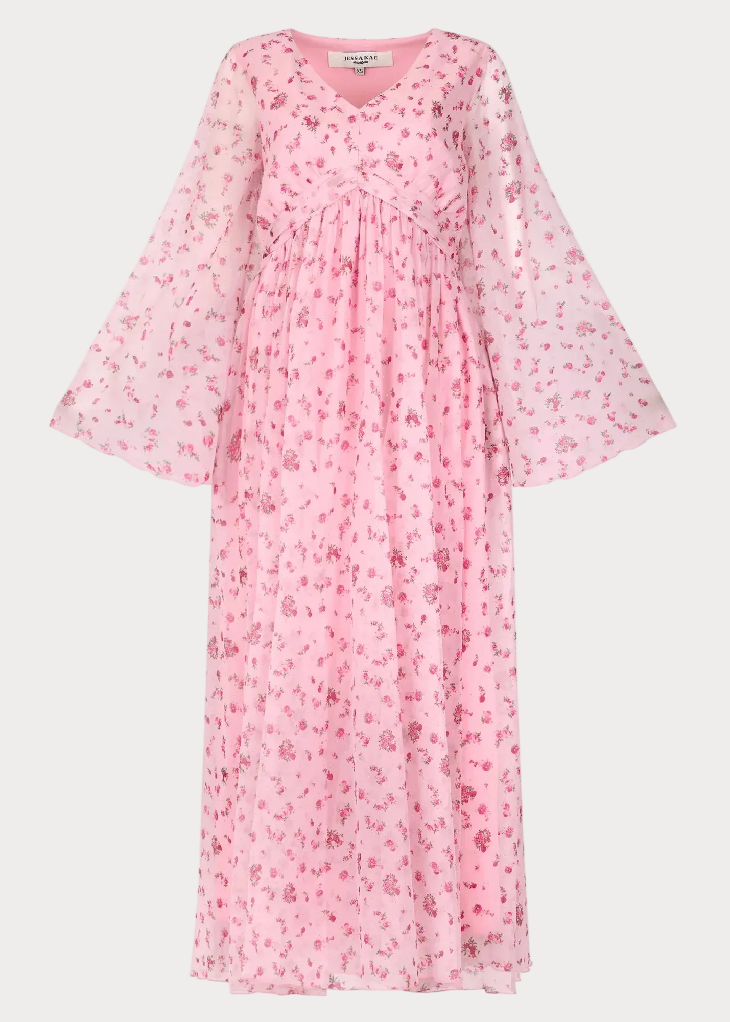 Rosamund Dress - JessaKae - Rosamund Dress - Rose Gloss / XXS