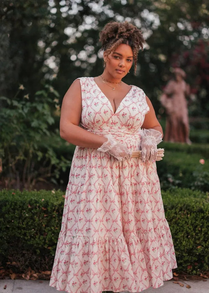 Rosebud Dress Dresses - JessaKae - Rosebud Dress - Tea Rose / XXS