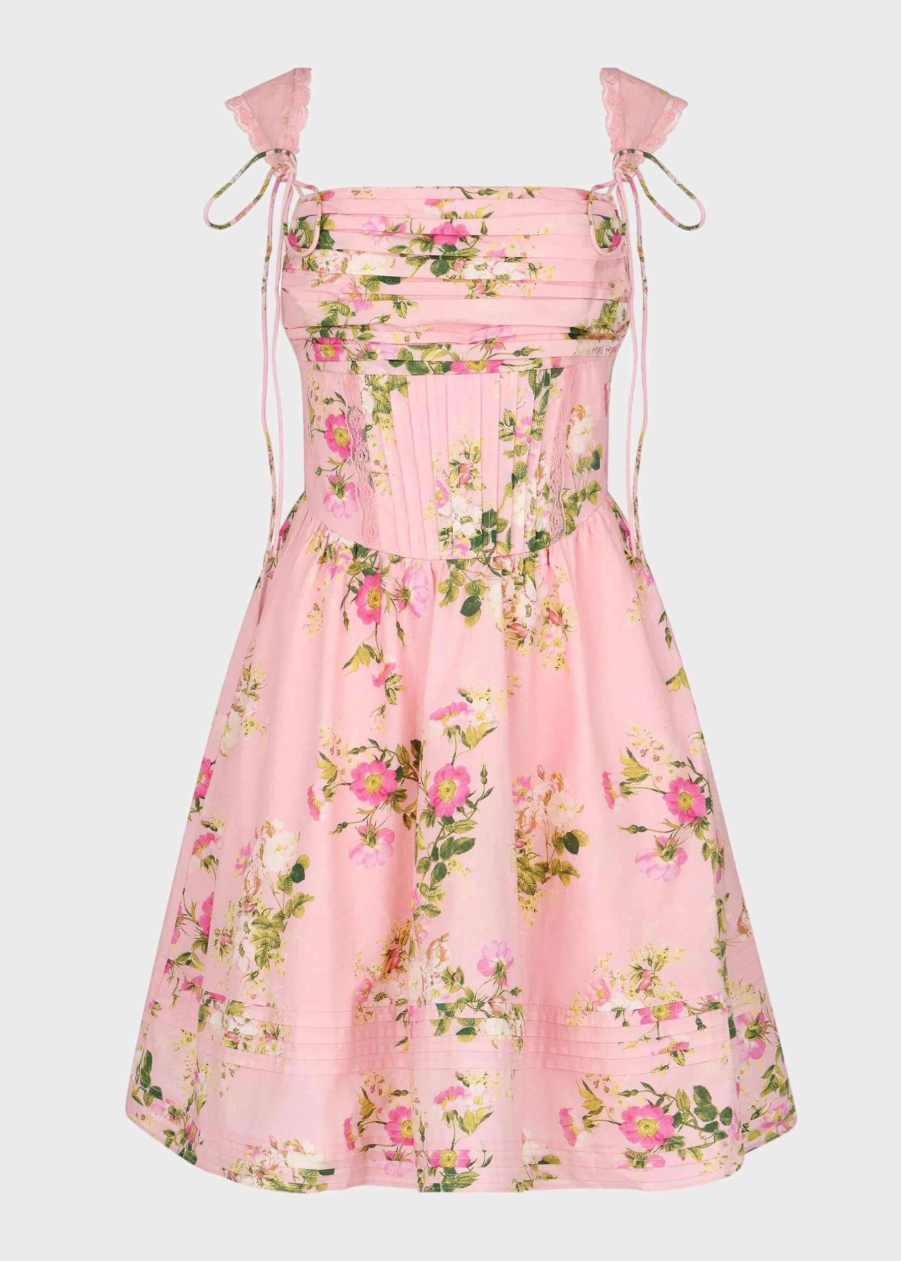 chic size inclusive model wearing JessaKae Rosella Dress