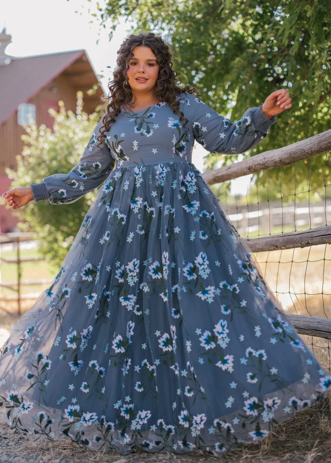 Rowan Dress Dresses - JessaKae - Rowan Dress - Serene Blue / XXS