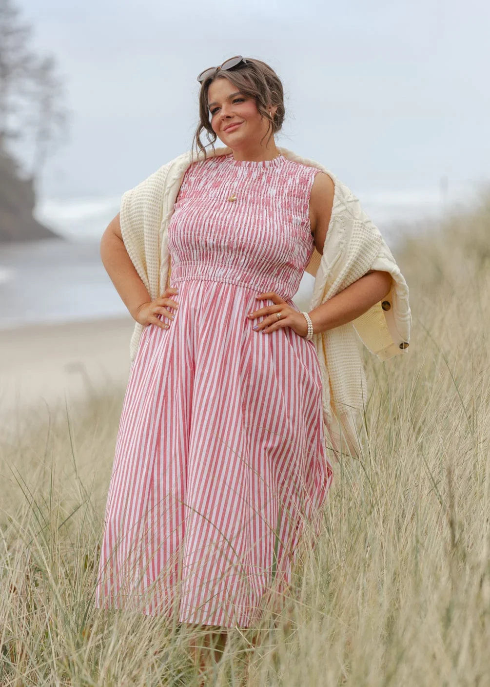 Sadie Dress - JessaKae - Sadie Dress - Crabapple / XXS