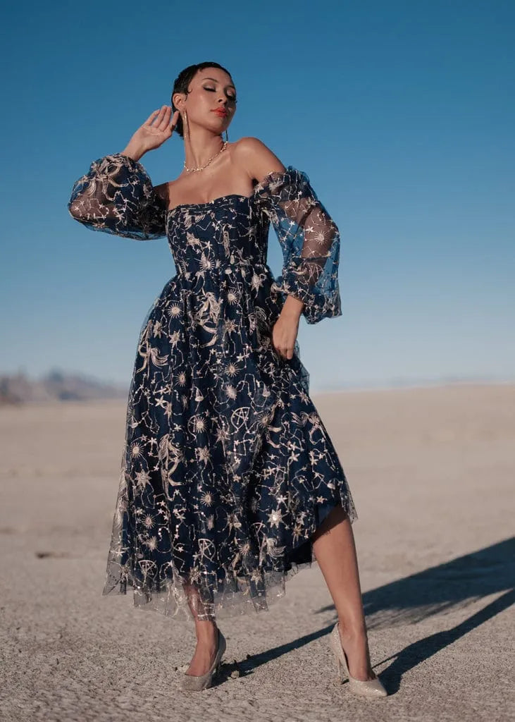 Stella Dress Dresses - JessaKae - Stella Dress - Orion Blue / 00