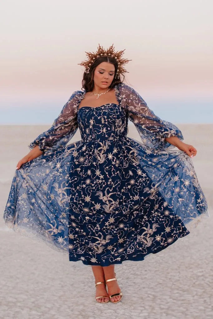 Stella Dress Dresses - JessaKae - Stella Dress - Orion Blue / 00