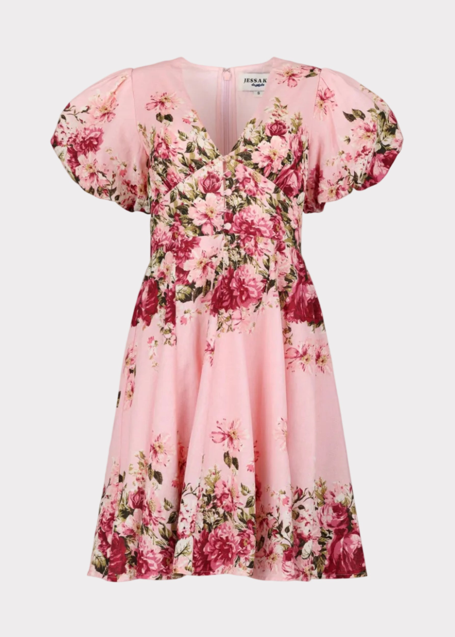 chic size inclusive model wearing JessaKae Sunday Dress