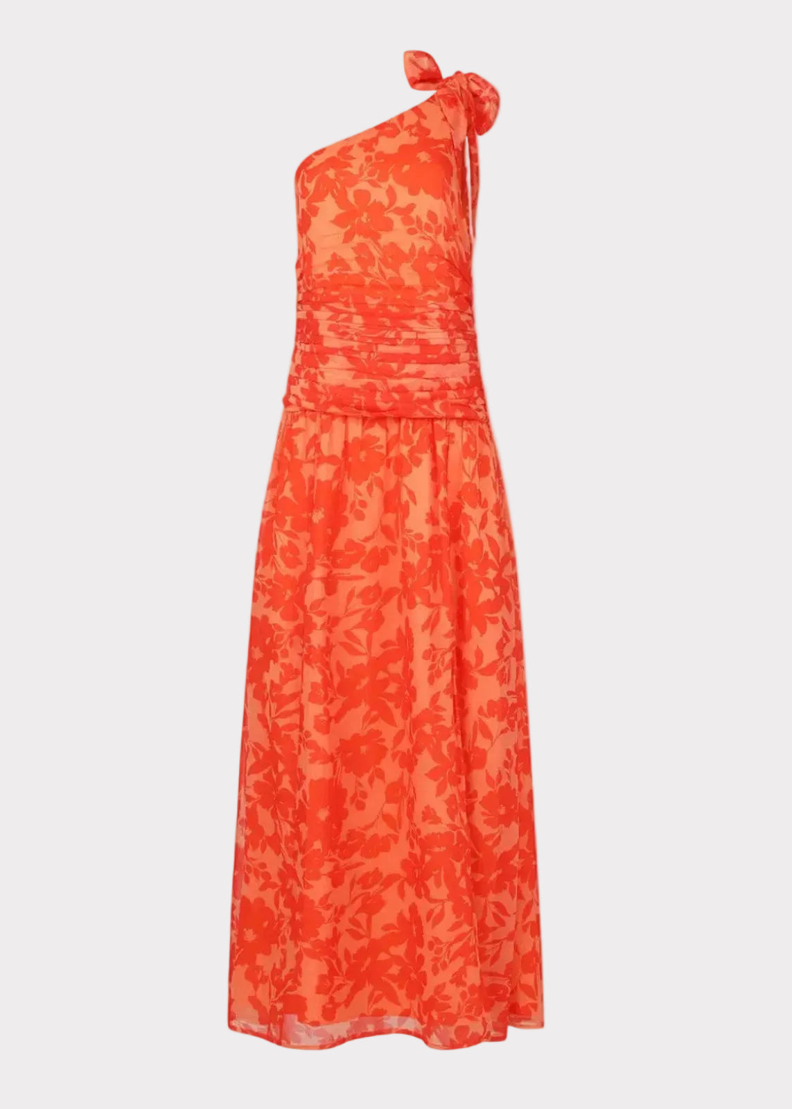 chic size inclusive model wearing JessaKae Tahiti Dress