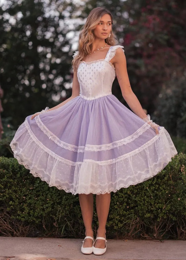 Teacup Dress Dresses - JessaKae - Teacup Dress - Lavender Sugar / XXS