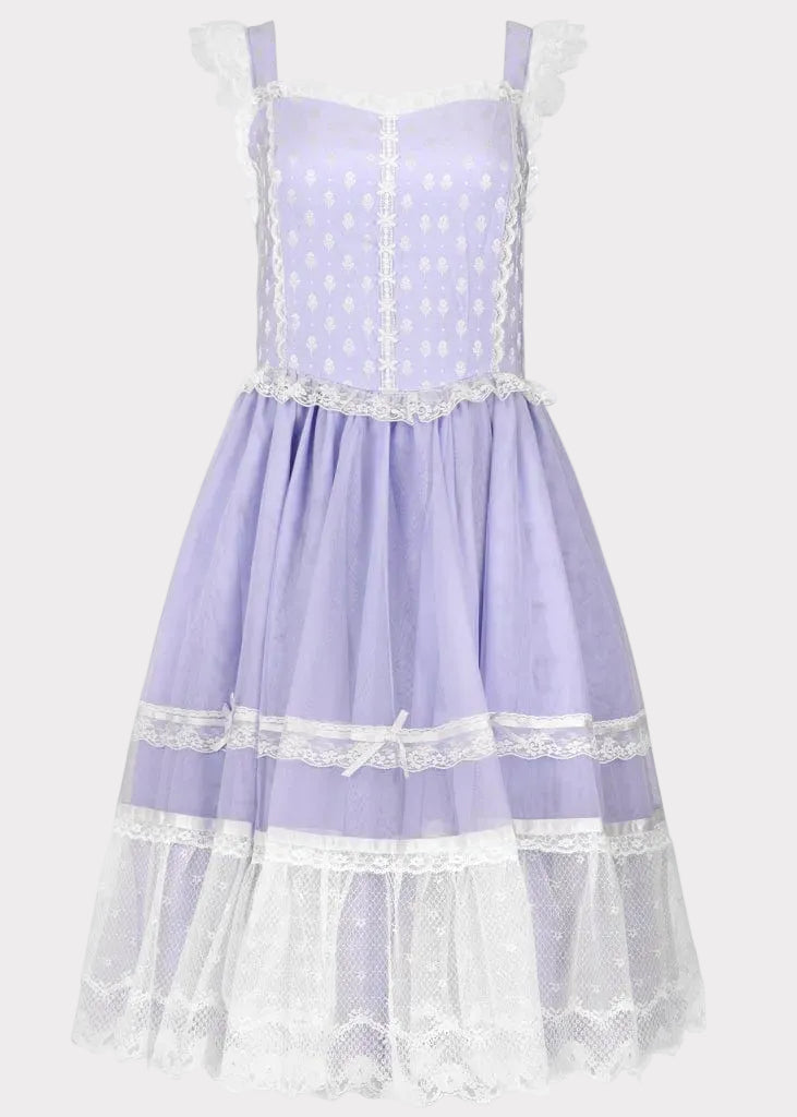 Teacup Dress Dresses - JessaKae - Teacup Dress - Lavender Sugar / XXS