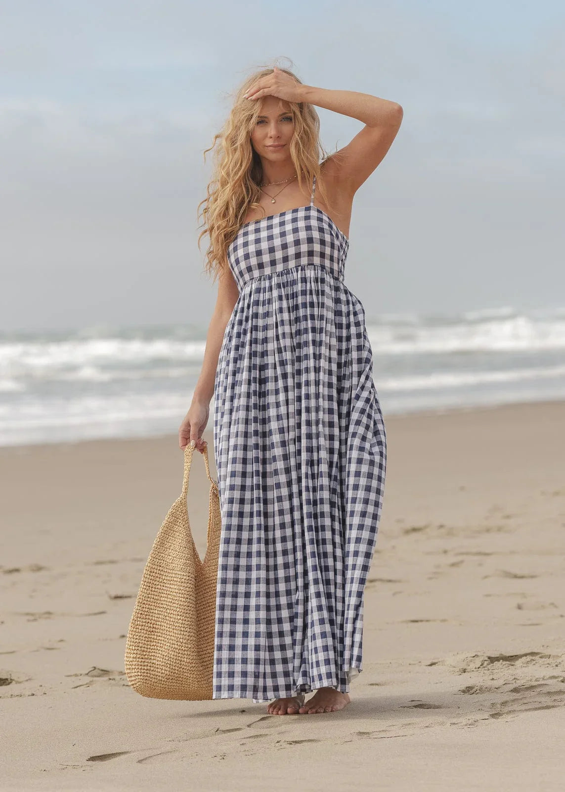 Tessa Dress - JessaKae - Tessa Dress - Pacific Picnic / XXS