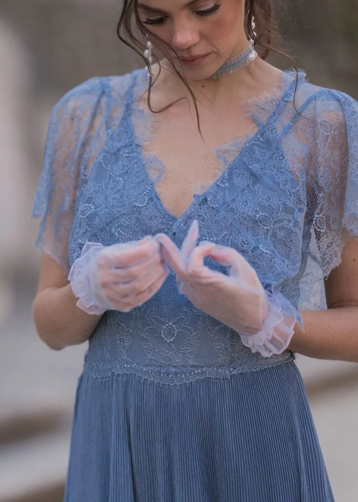 Zuri Dress - JessaKae - Zuri Dress - Gossamer Blue / XXS