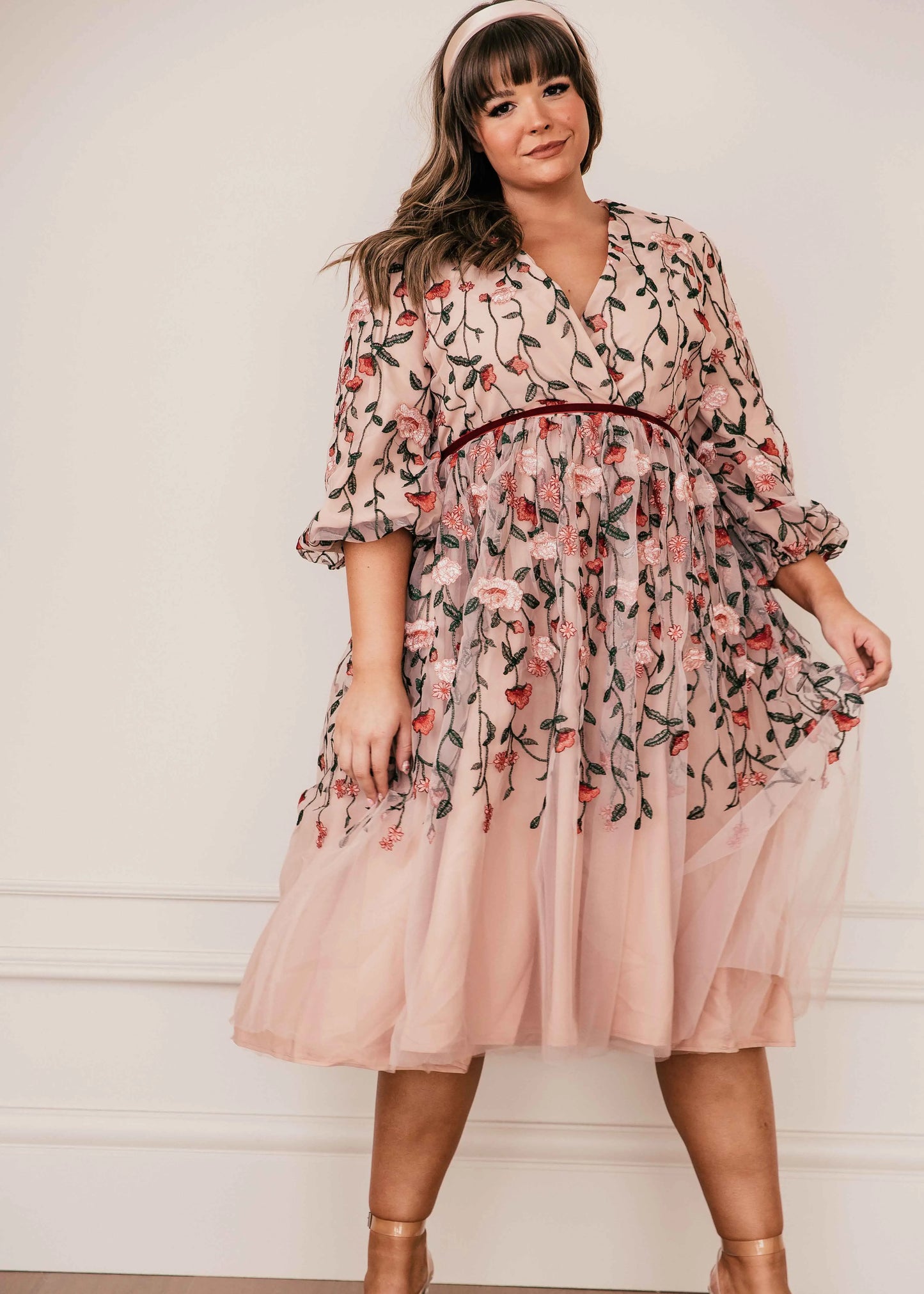 Holly Dress Dresses - JessaKae - Holly Dress - Rose / XXS