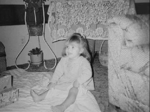 Jessa as a baby with her grandma