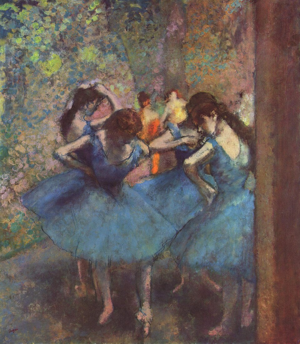 Edgar Degas, Blue Dancers (Danseuses bleues)