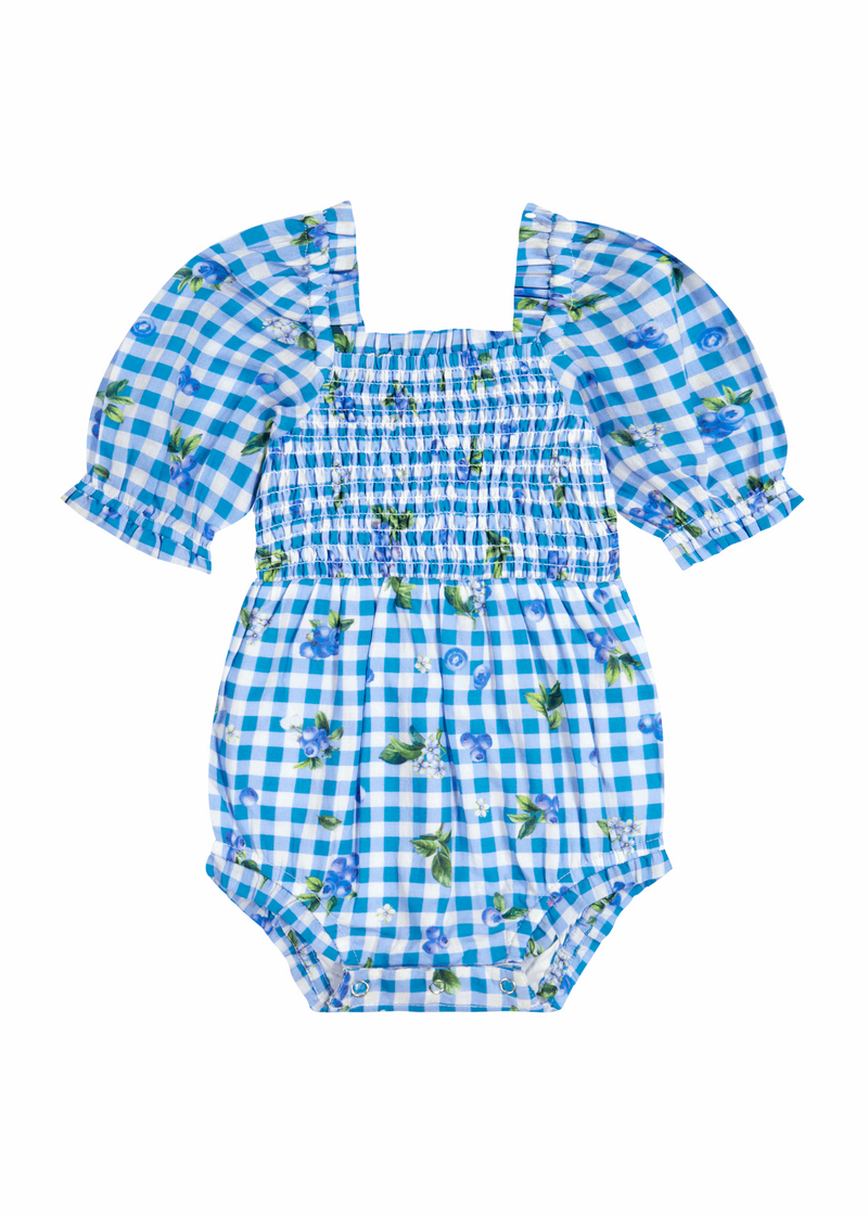 Blueberry Muffin Baby Romper