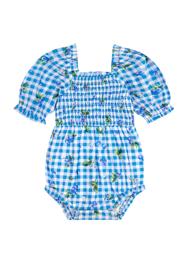 Blueberry Muffin Baby Romper