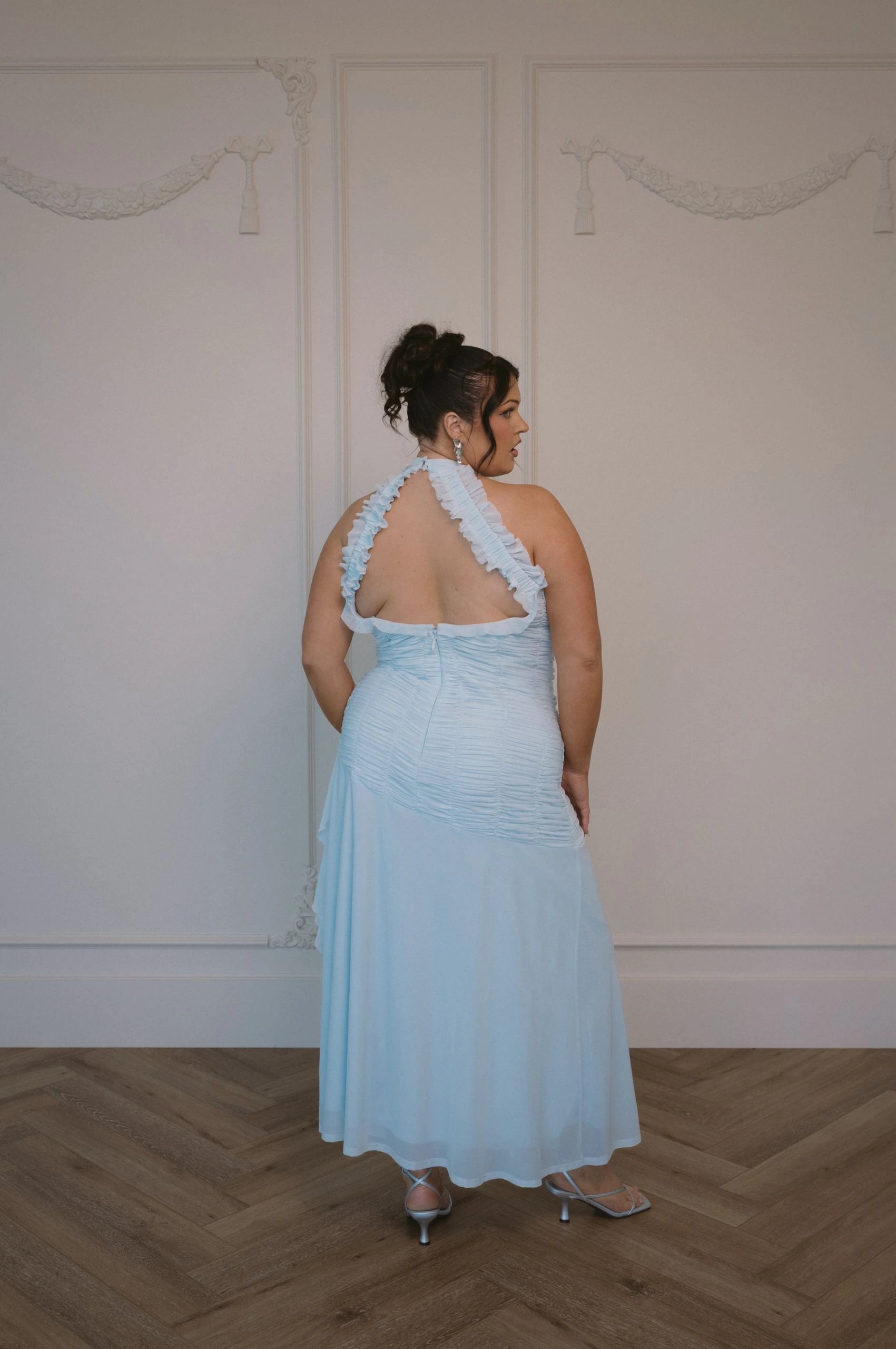 aqua blue color dress - Mesh Sequin Dress - Off-The-Shoulder Mini Dress The lace Satin Dress Prom Dresses Aqua
