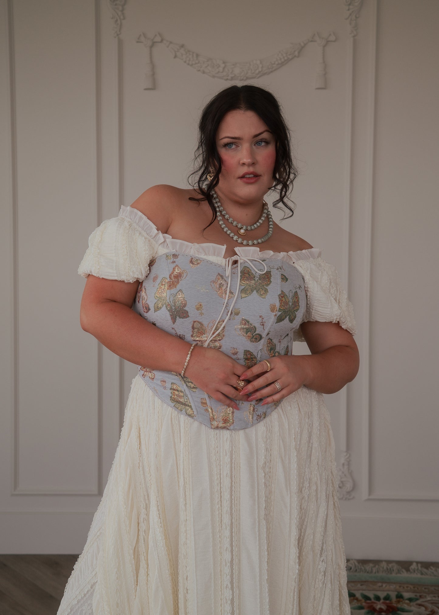 Butterfly Corset | Blue