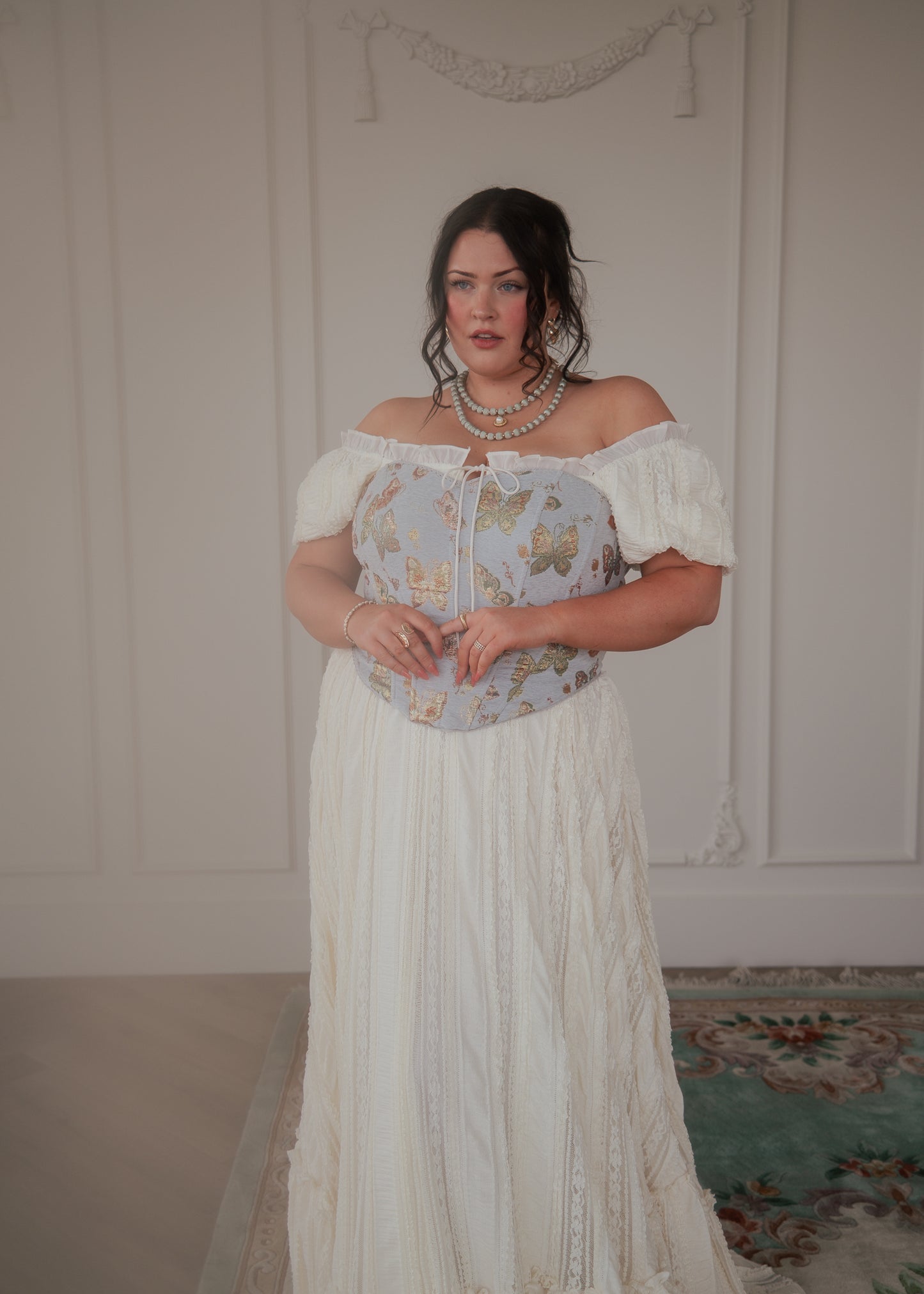 Butterfly Corset | Blue