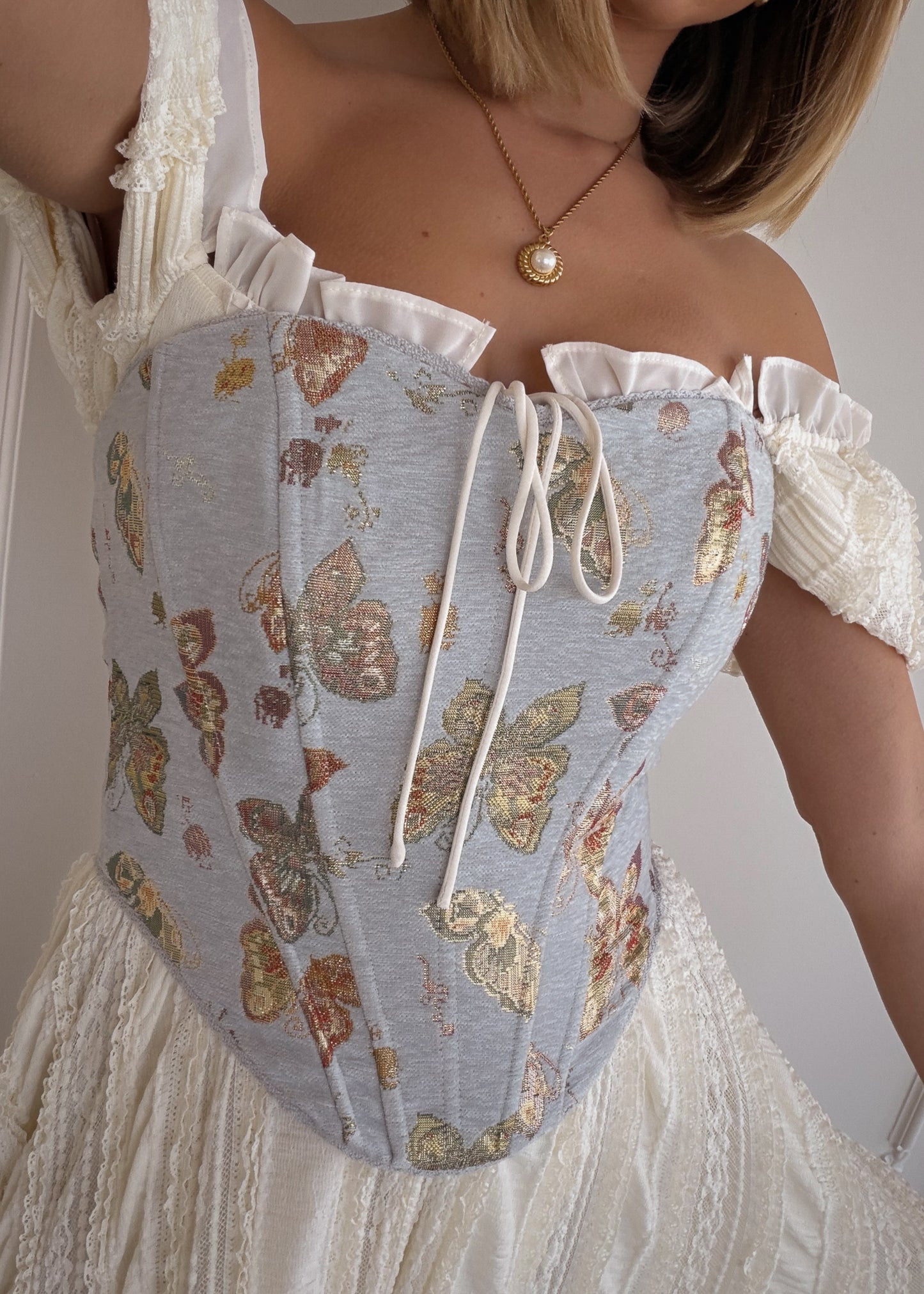 Butterfly Corset | Blue