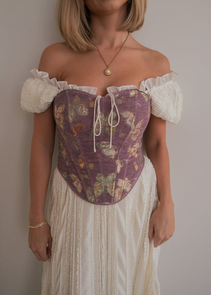 Butterfly Corset | Purple