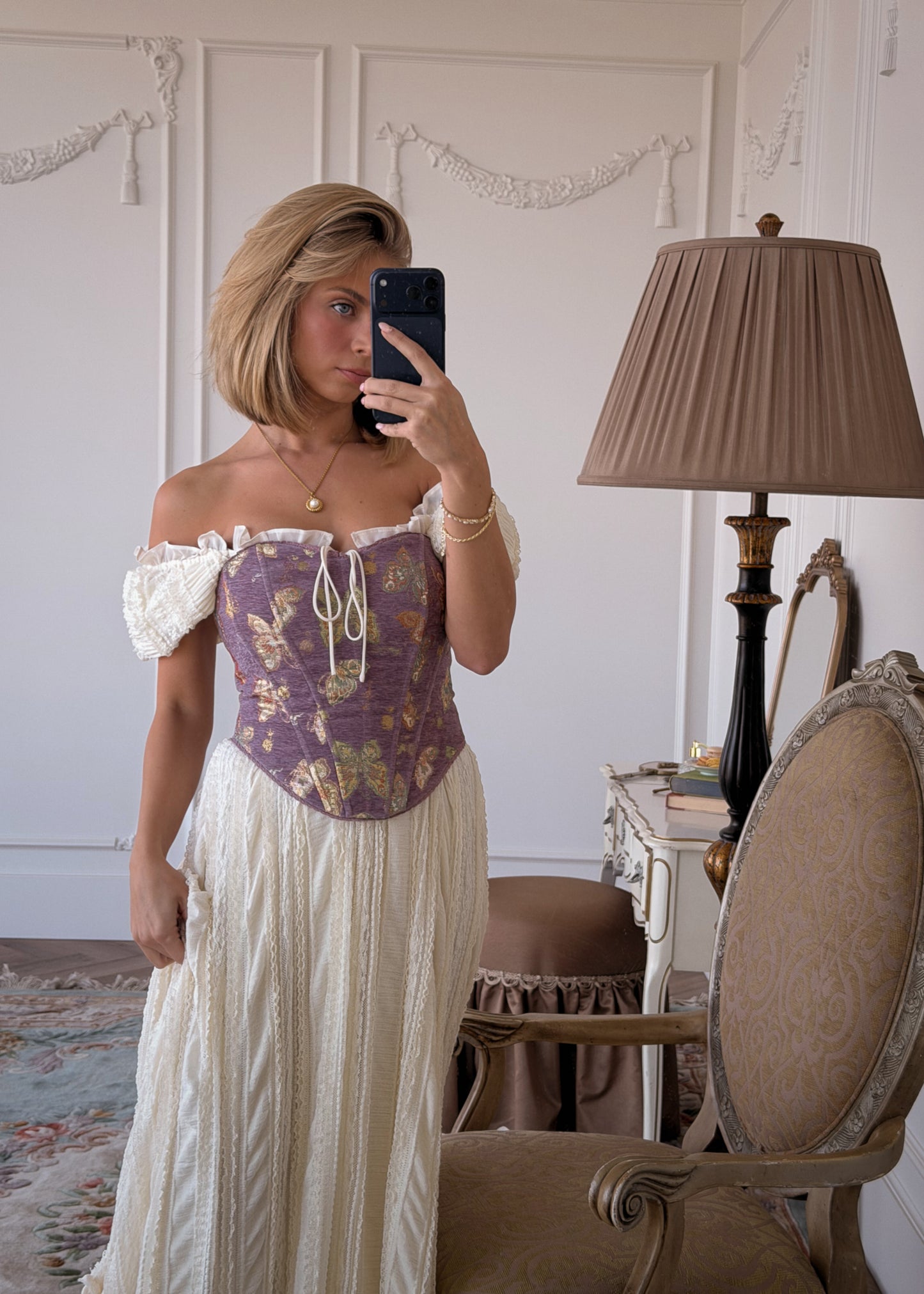 Butterfly Corset | Purple