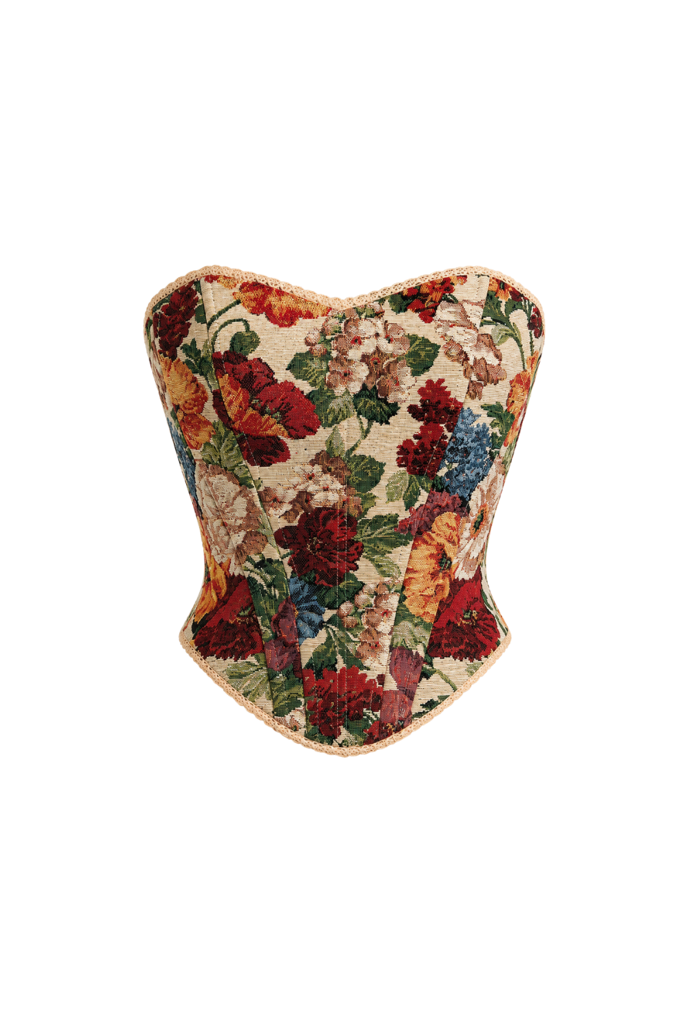 Cora Corset Burgundy
