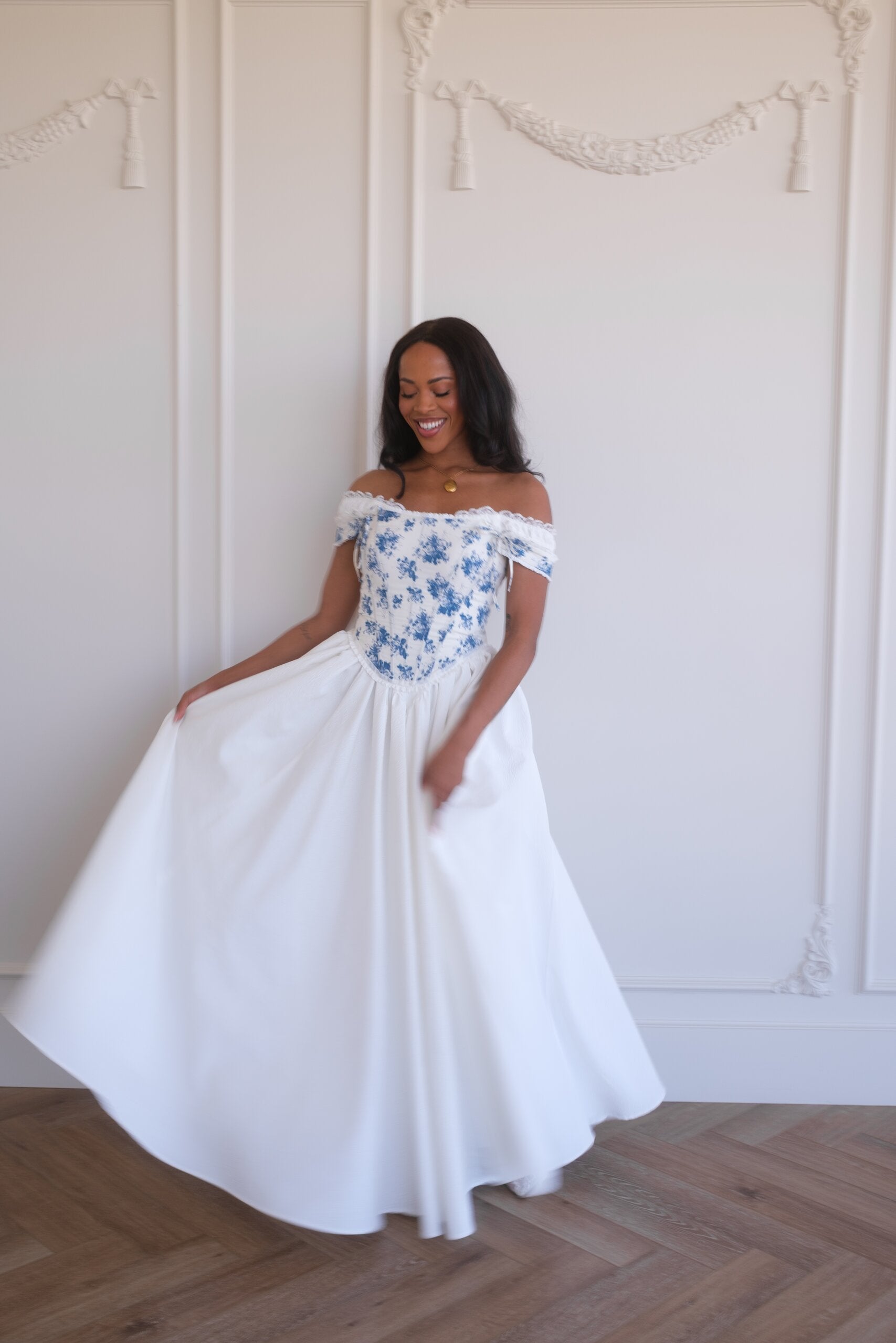 blue prairie dress Prairie Corset | Occasion Dress in Sizes XXS–6X