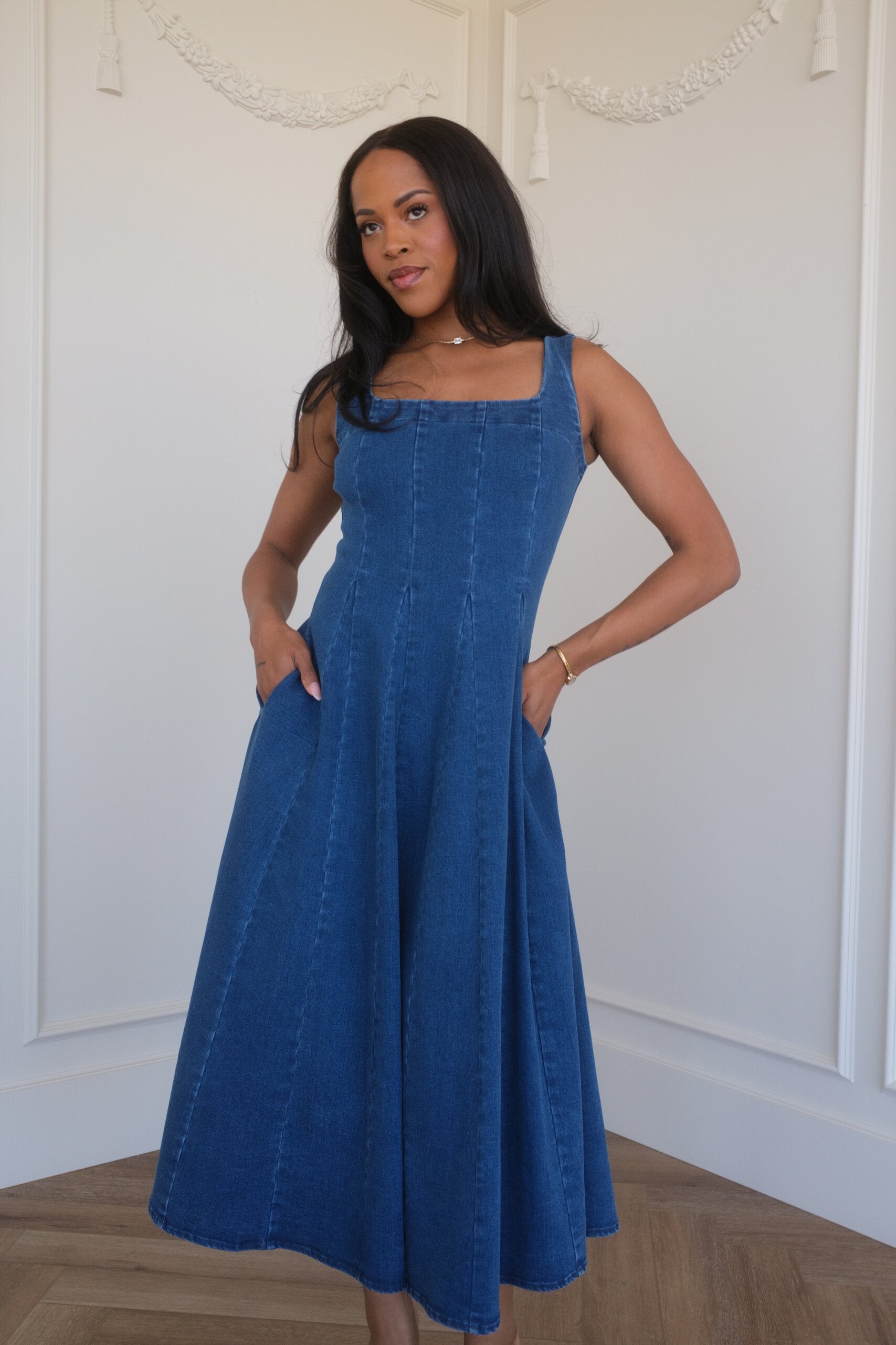 cassie's blue dress Dress Cassie - S