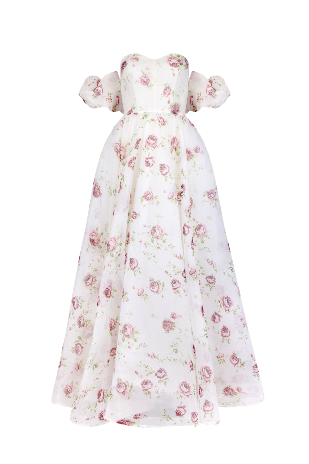 chic size inclusive model wearing JessaKae Evangeline Dress