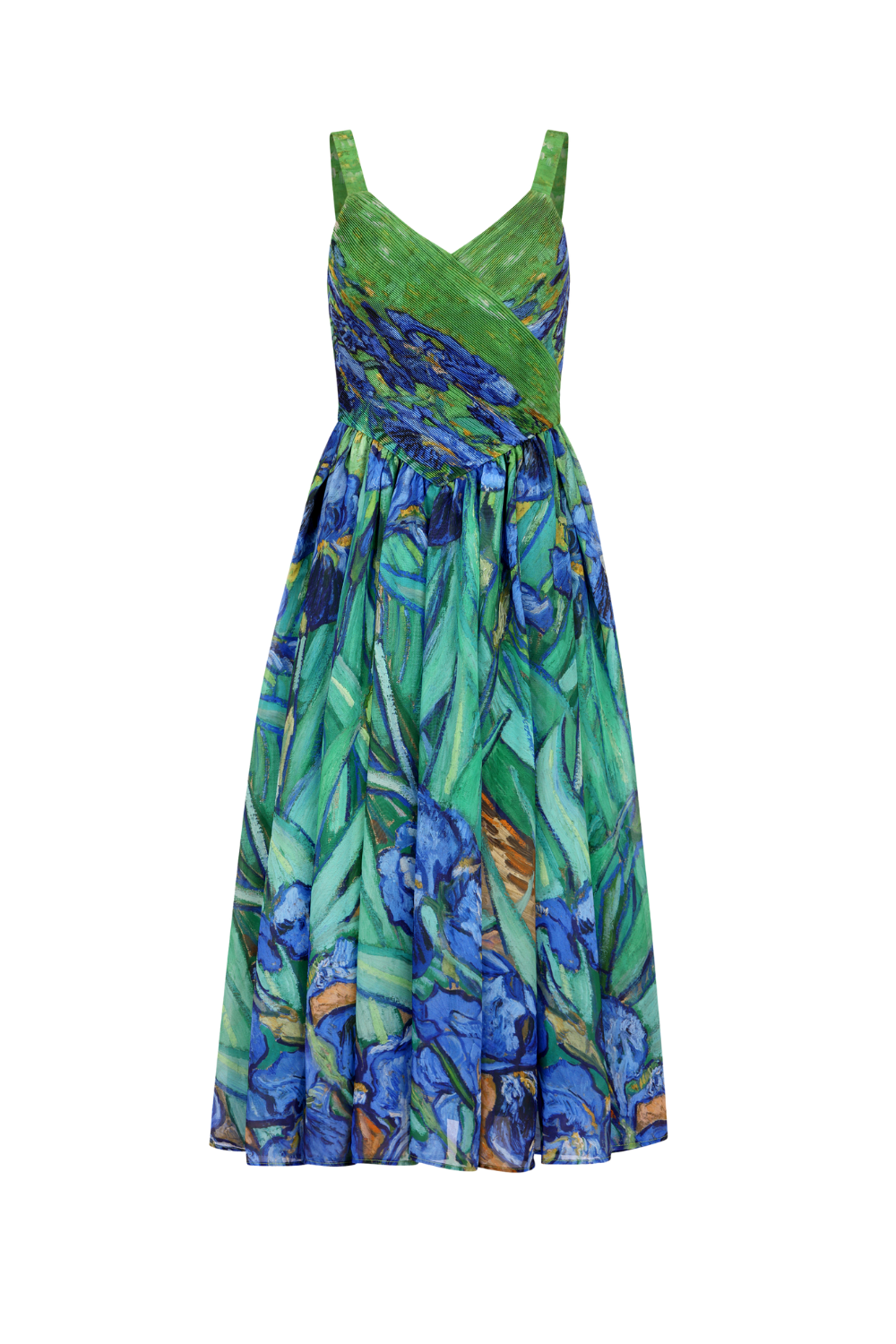 chic size inclusive model wearing JessaKae Iris Dress