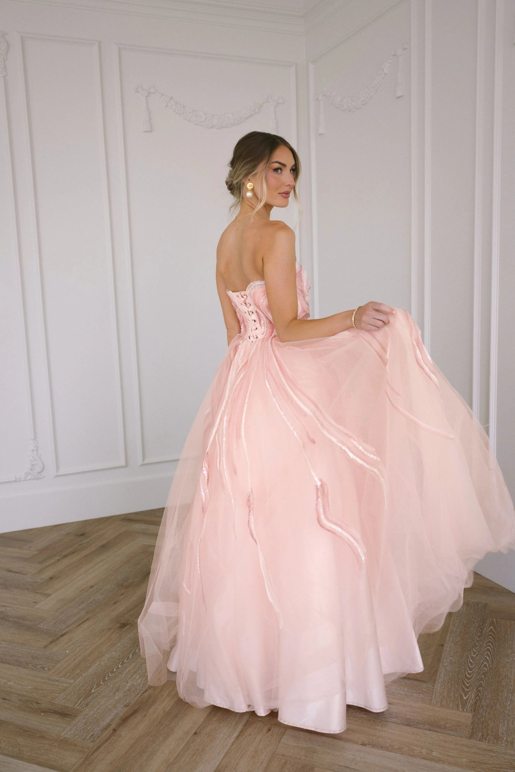 opal prom dress Andrea and Leo A1108: A Whimsical Waltz for 2024 Prom A1108