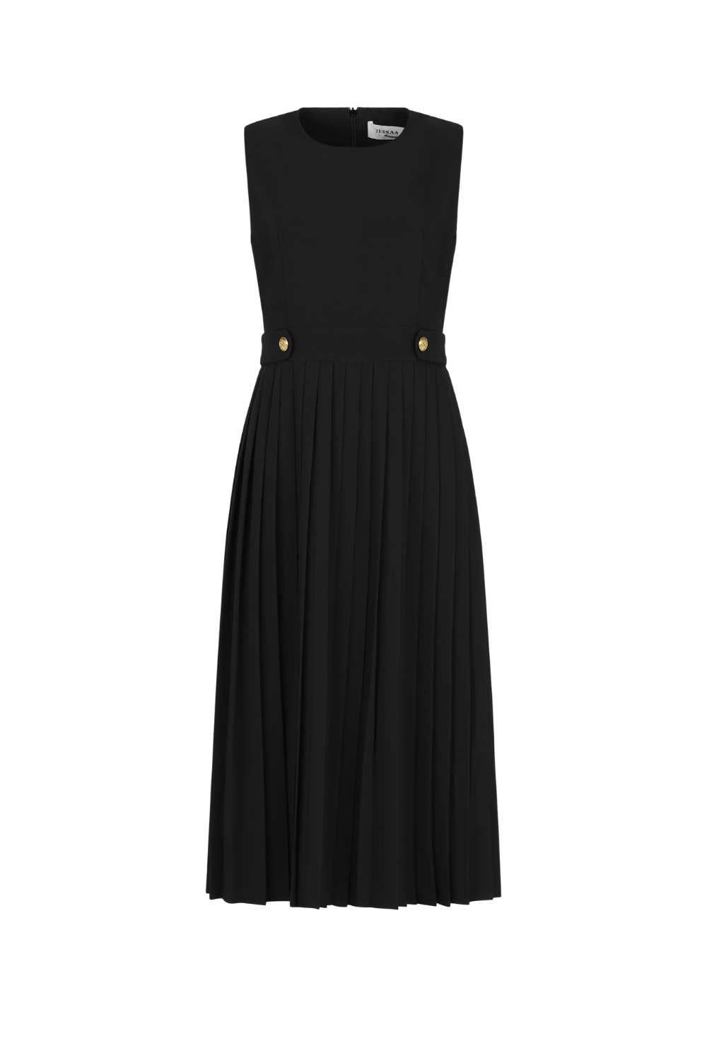 chic size inclusive model wearing JessaKae Presley Dress