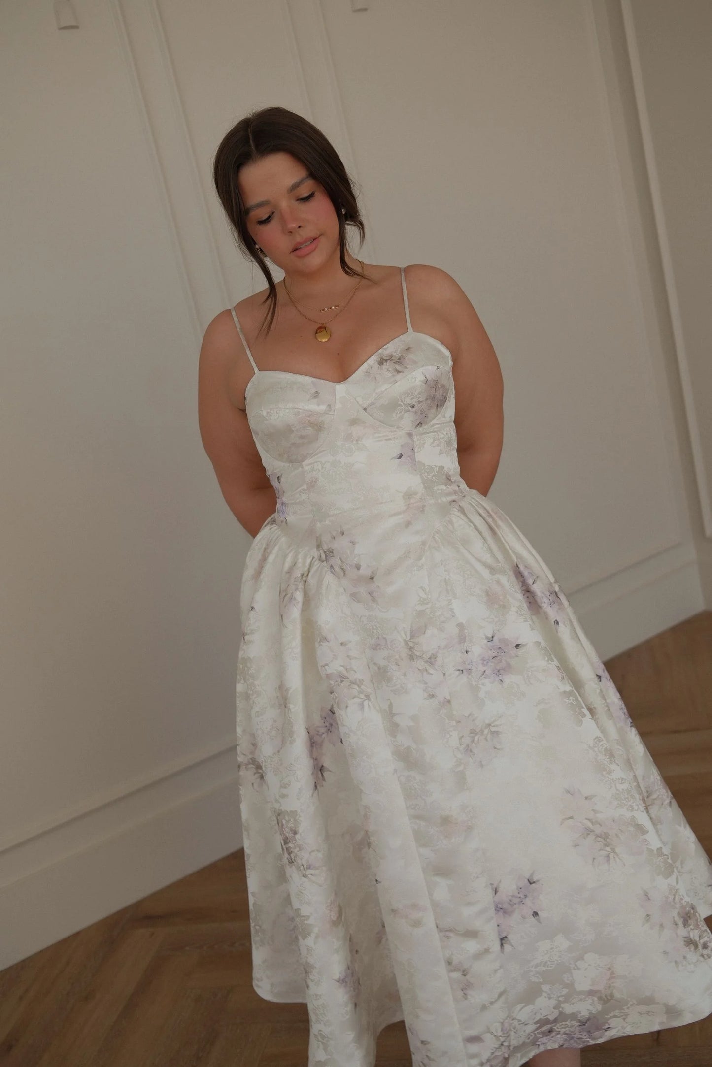 Bria Sweetheart A-Line Dress