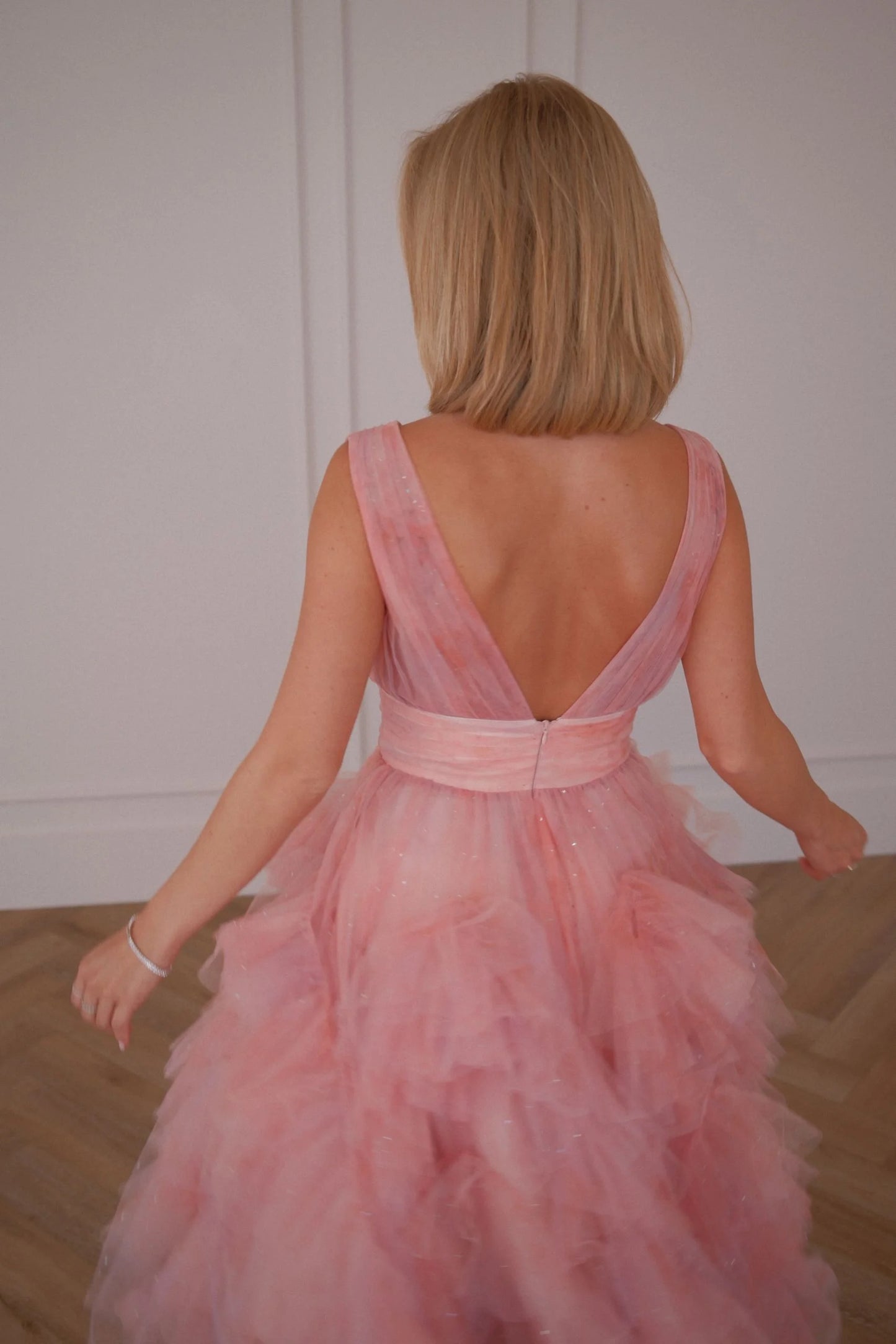 Calypso V-Neck A-Line Dress