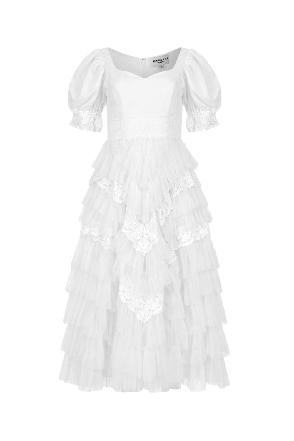 Thumbelina Dress Dresses - JessaKae - Thumbelina Dress - White Lace / XXS