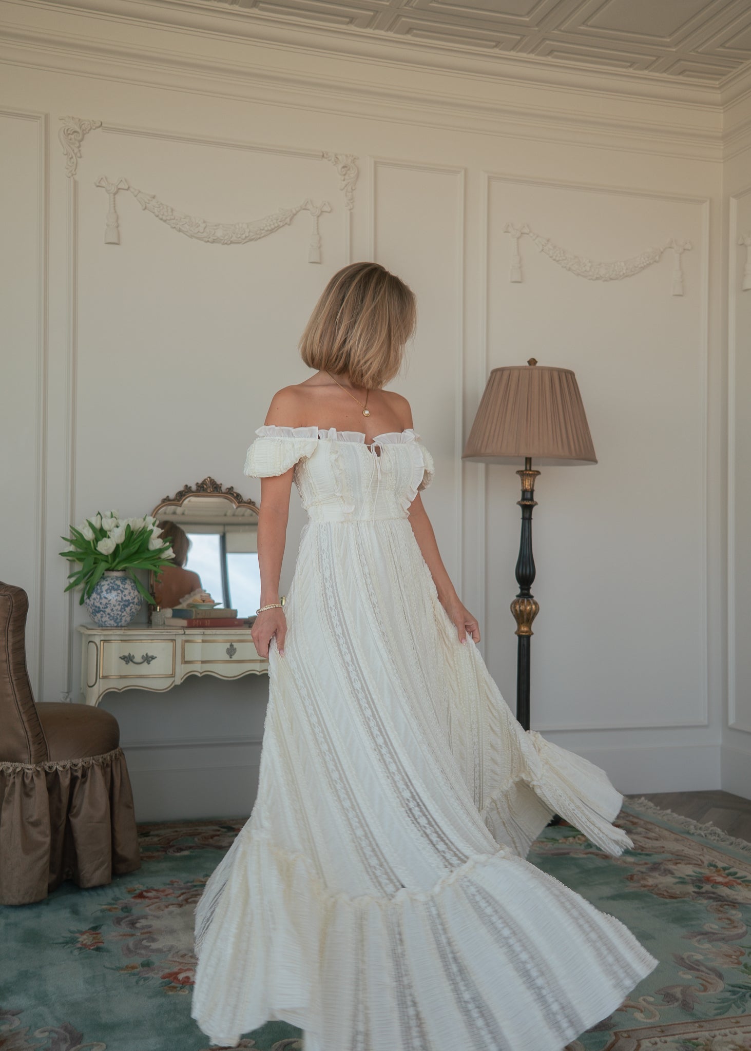 Cream / S Vera Dress