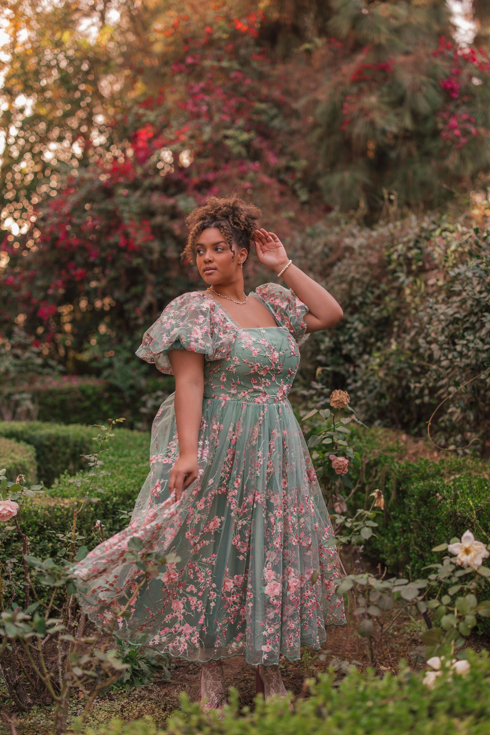 Rosemary / 00 Blushing Meadow Dress