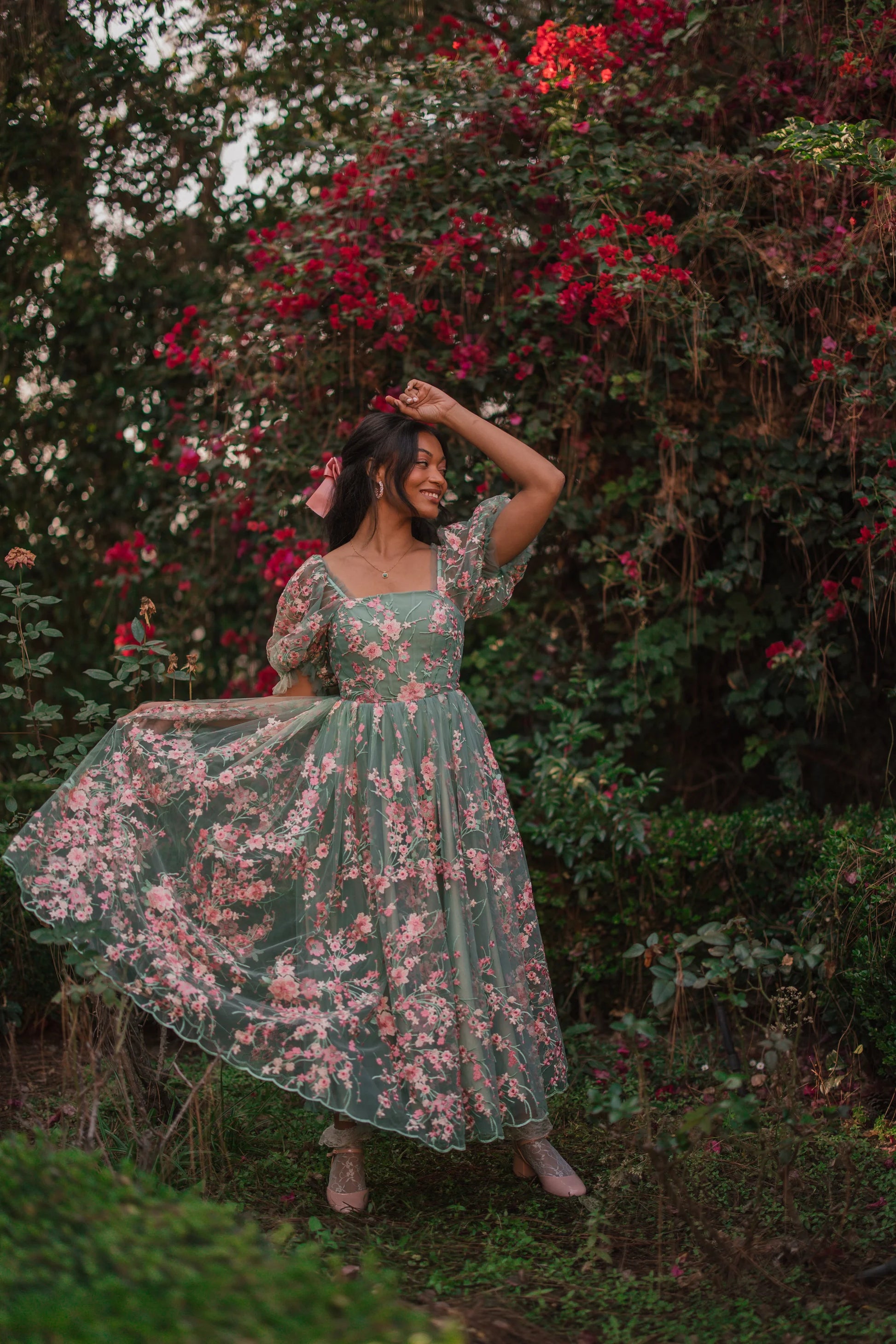 Blushing Meadow Dress