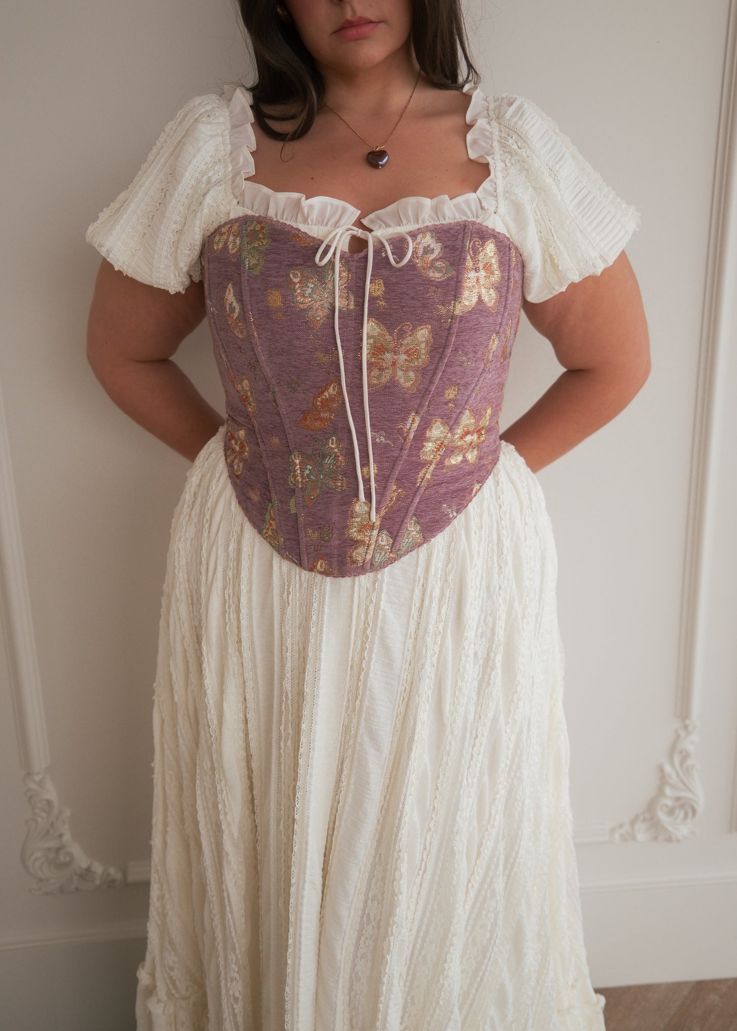 Butterfly Corset | Purple