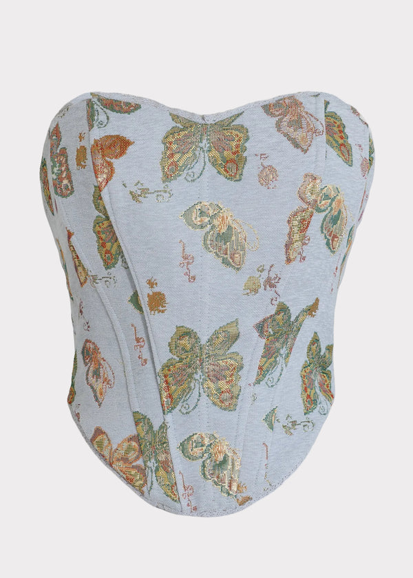 Butterfly Corset | Blue