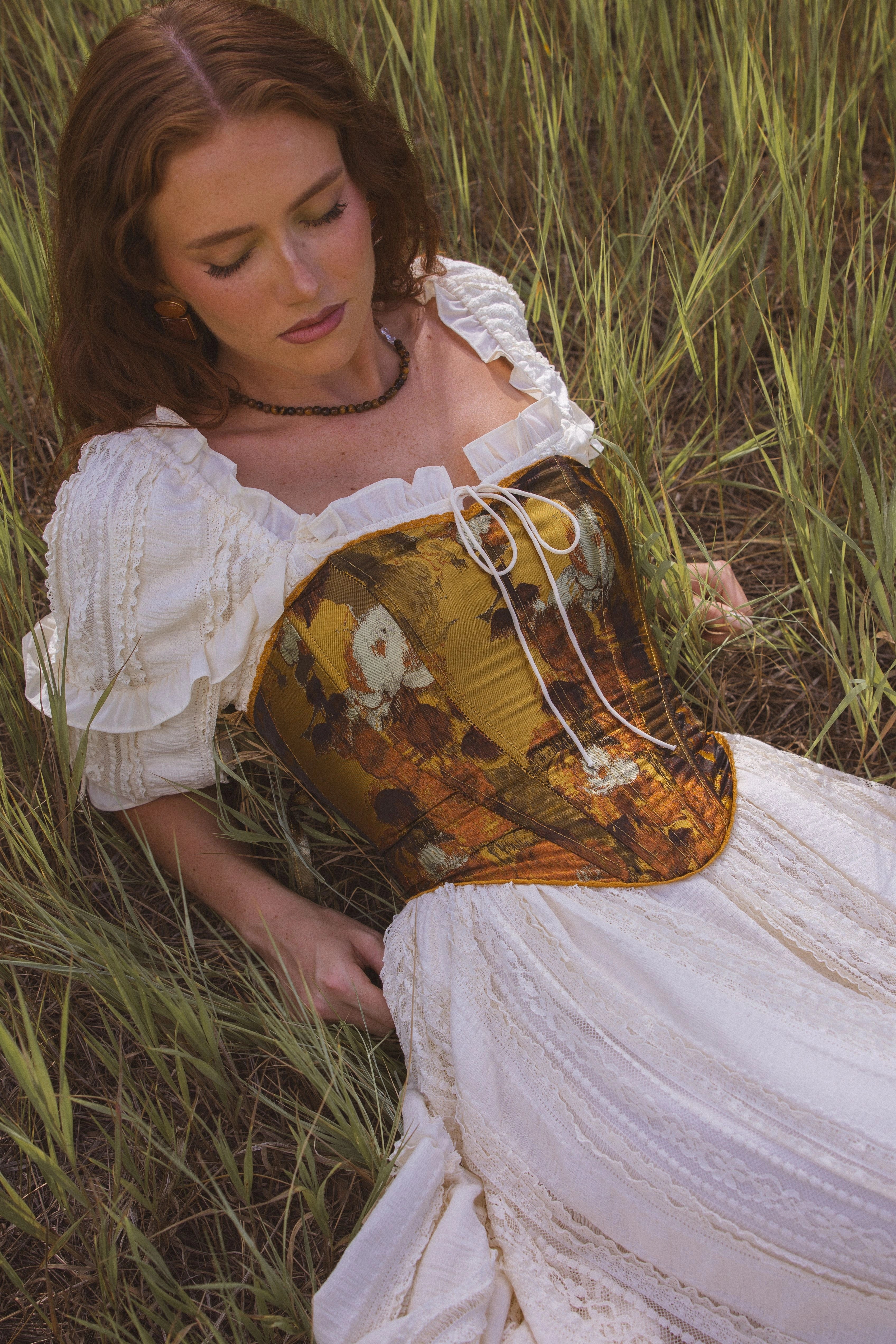 Cora Corset Gold